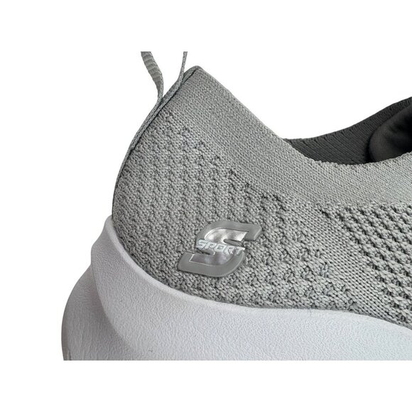 S Sport By Skechers Women's Resse 2.0 Elastic Pull on Sneakers in Grey Size 10 - Picture 7 of 12